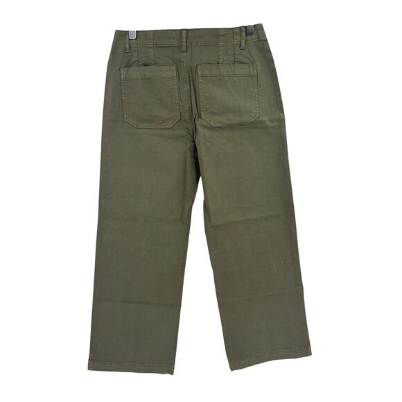 SANCTUARY Pants Size 28 NEW Supernova Crop Pant Olive Green Pockets - Picture 6 of 6